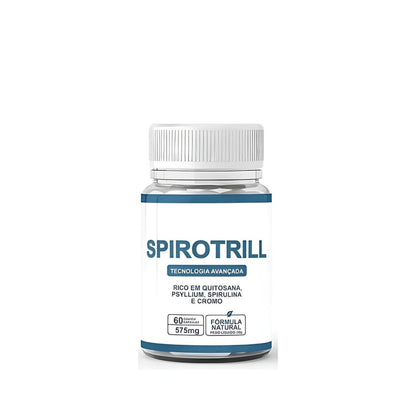 Spirotrill 60 Cápsulas - Aliado No Emagrecimento Natural